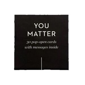 Compendium ThoughtFulls Pop-Open Cards You Matter 30 Inspiring Love Gift Box